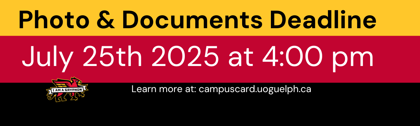 Photo and documents deadline date is july 25th 2025 at 4:00 pm
